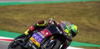 Granado larga do pit por falha na moto