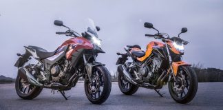 Honda Motos convoca proprietários dos modelos CB 500F e CB 500X para recall