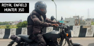 Nova Royal Enfield Hunter 350 é flagrada em testes