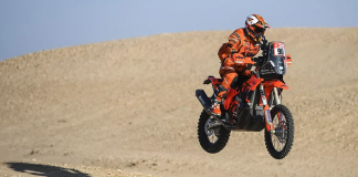 Danilo Petrucci é o primeiro piloto a vencer etapas na MotoGP e no Rally Dakar