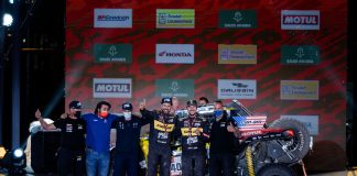 Austin Jones e o brasileiro Gustavo Gugelmin são os campeões do Rali Dakar 2022