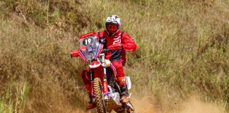 Gabriel Soares, da Honda Racing, vence o prólogo entre as motos da abertura do Brasileiro de Rally Cross Country