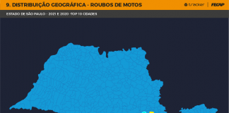 Saiba quais modelos de motocicletas são mais roubados e furtados no estado de SP