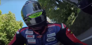 Dê uma voltinha com John McGuinness no circuito da Ilha de Man