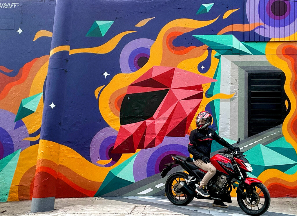 honda-motos-usa-arte-para-abrir-novas-pistas-no-dia-do-motociclista