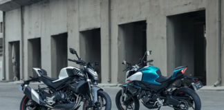 CF Moto lança a 450NK com visual agressivo e motor bicilíndrico https://www.motorcyclenews.com/news/new-bikes/2024-cfmoto-450nk/