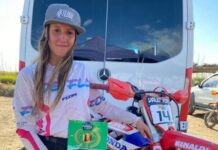 Líder no Latino-Americano de Enduro, Valentina Forti disputa a final neste fim de semana, em Patrocínio (MG) Líder no Latino-Americano, após a vitória em Mendoza, em setembro (Divulgação)