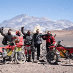 a equipe recordista com as duas Stakr Varg