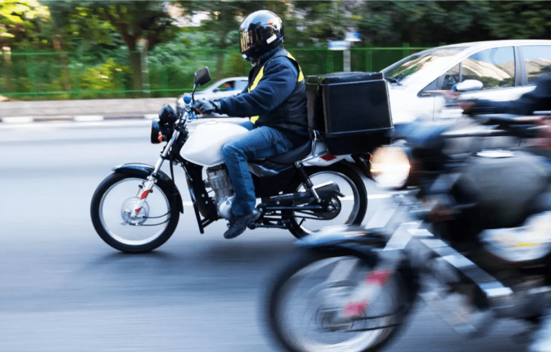 honda é a moto mais usada por motofretistas