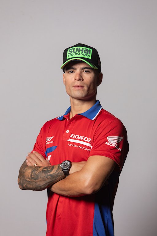 Eric Granado segue defendendo a equipe na motovelocidade com a sua experiência. Foto: Divulgação Mundopress