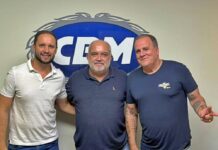 CBM inicia 2026 com plano estratégico para impulsionar o Mototurismo no Brasil O empresário e colaborador estratégico, Murilo Fróis, o presidente da CBM, Gustavo Jacob e o diretor de Mototurismo, Teiga Junior