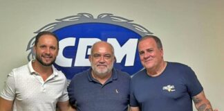 CBM inicia 2026 com plano estratégico para impulsionar o Mototurismo no Brasil O empresário e colaborador estratégico, Murilo Fróis, o presidente da CBM, Gustavo Jacob e o diretor de Mototurismo, Teiga Junior
