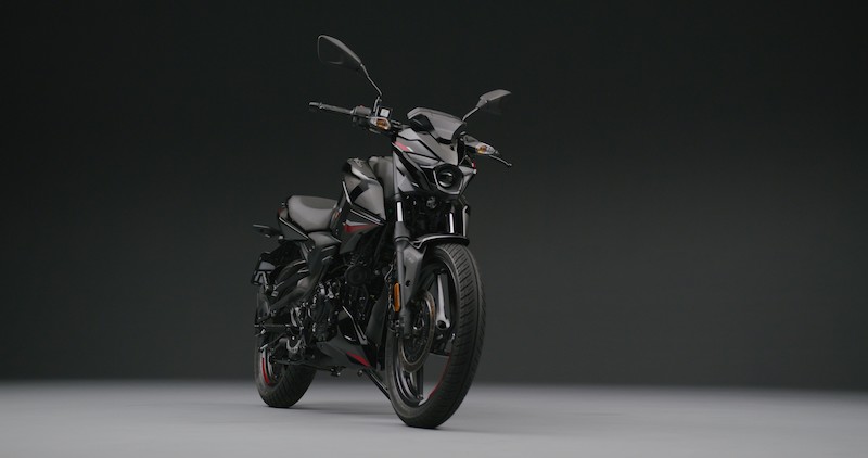 Foto- Bajaj Pulsar N150 (divulgação Bajaj) 