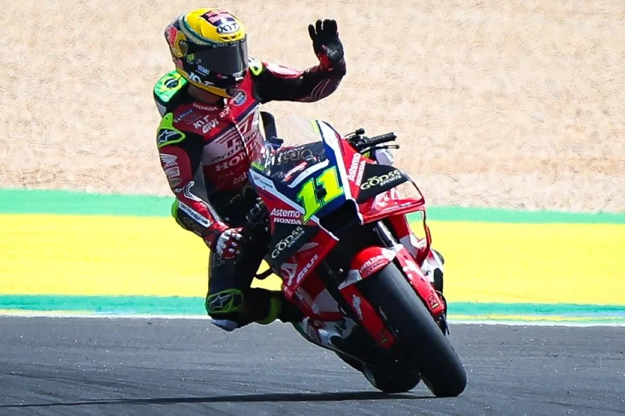 Diogo Moreira finalizou na 13a posição. eagora ocupa a 15a na categoria