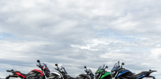 Bajaj cresce 60% no primeiro quadrimestre de 2026 Line up da Bajaj do Brasil. Foto: Divulgação