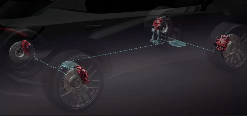 novo sistema de freios eletromecânico da Brembo