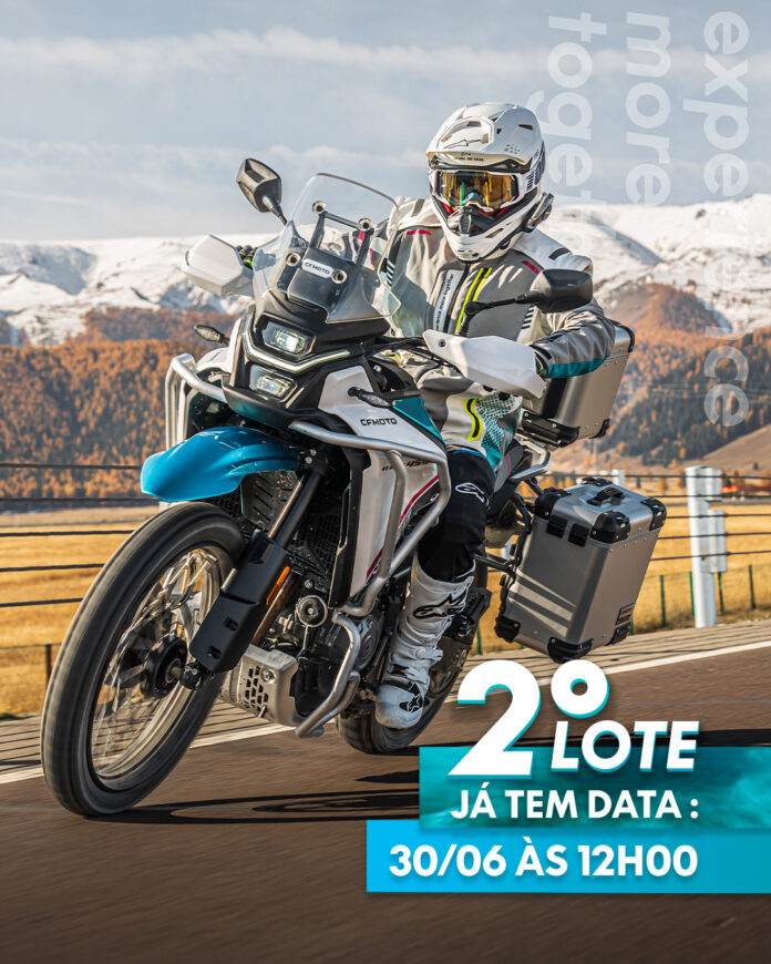 cfmoto anuncia início da venda do segundo lote de motocicletas