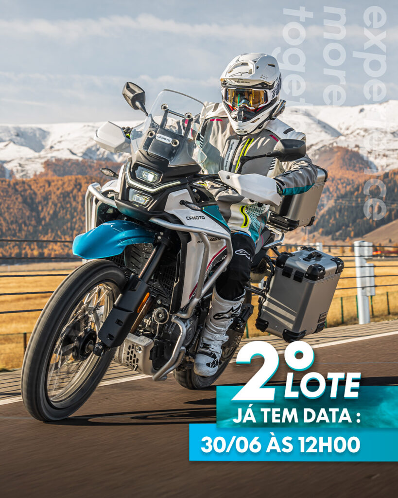 cfmoto anuncia início da venda do segundo lote de motocicletas