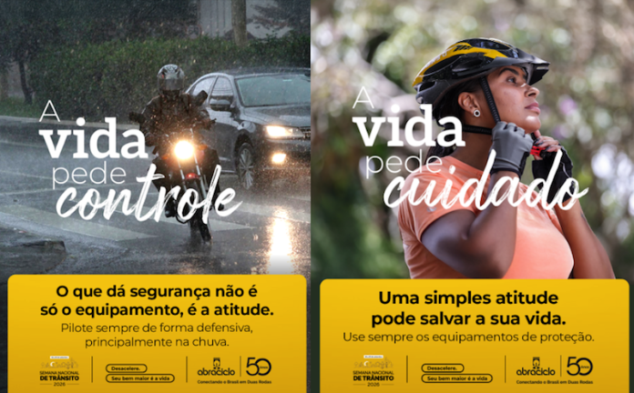 Campanha Abraciclo A vida Pede